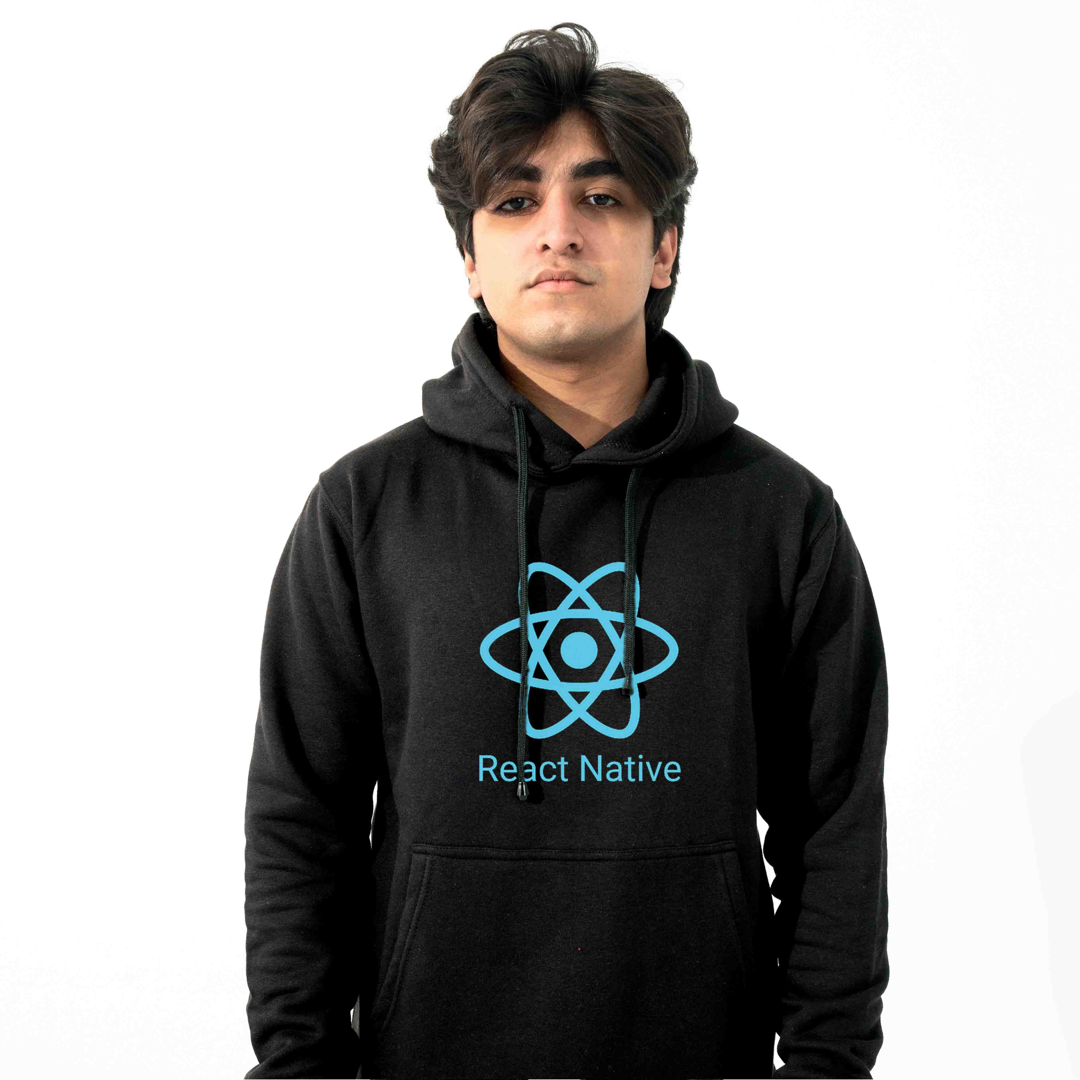 React Native Hoodie for Developers - Premium Cotton Fleece